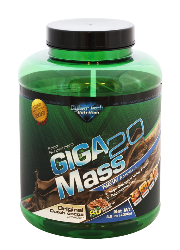 Giga Mass 20 (4 kg) - CyberTech Nutrition